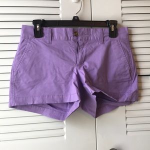 Old navy size zero light purple shorts
